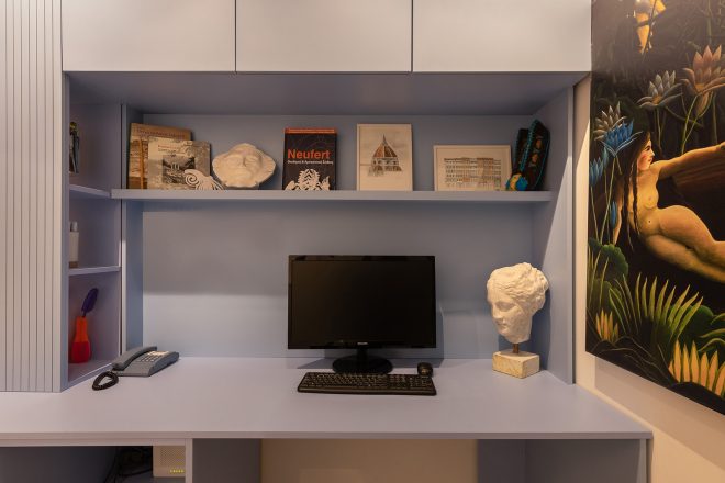 Archisearch - THE ARCHITECT'S OFFICE: Architect Georgia Tsazi renovated a 1970s Athenian apartment as her home office mixing functionality and poeticness