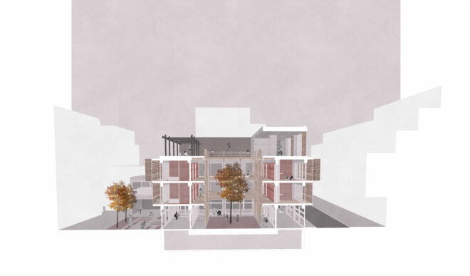 Archisearch - Not Alone: Δομή ανοιχτής φιλοξενίας κακοποιημένων γυναικών | Διπλωματική εργασία από τη Μαρία Παυλάκη