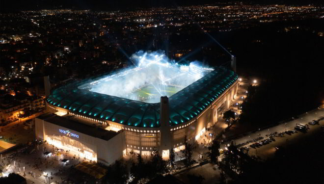 Archisearch - AEK Agia Sophia Stadium lighting design | HUB Lighting & Innovation by Kafkas