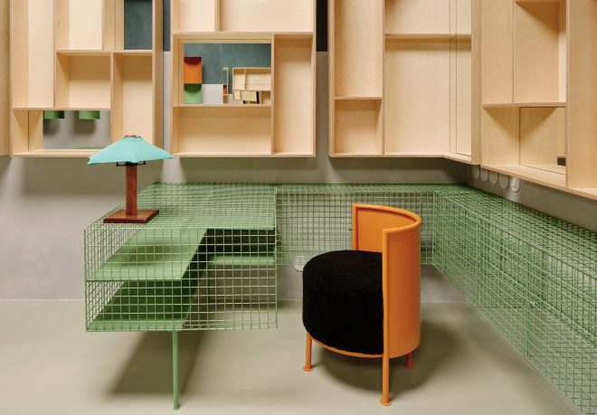 Archisearch - Contrasting colours and shapes make Laconicum by Lucas y Hernández-Gil a Madrilenian temple of senses