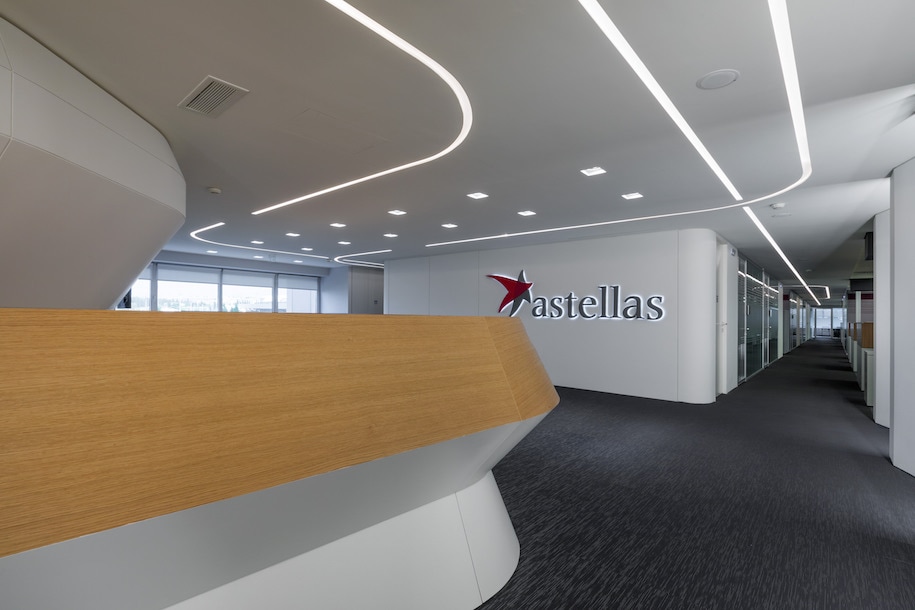 Archisearch Asset Office Interiors equip the new offices of Astellas Pharmaceutical in Maroussi