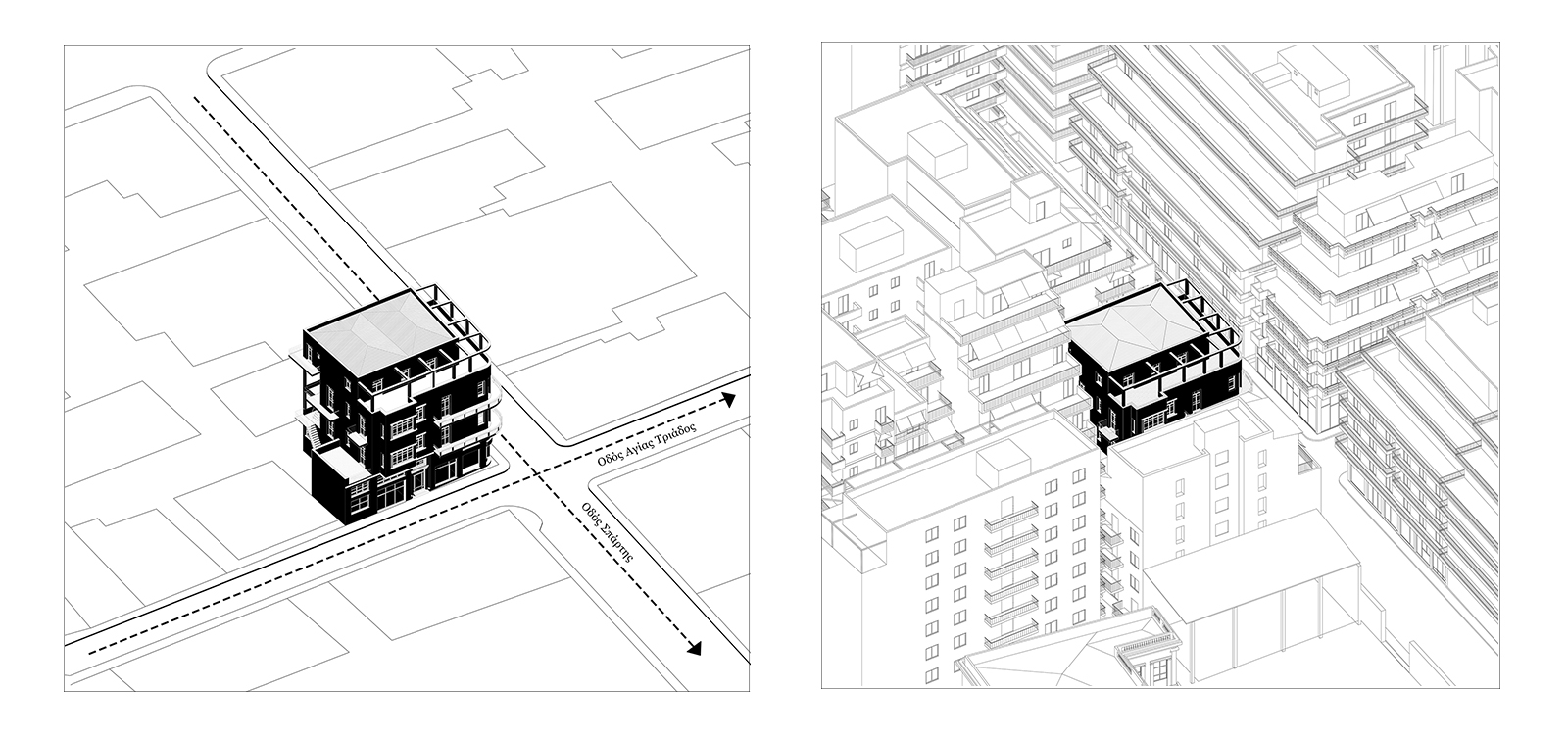 Archisearch Spartis, 25: The house between | Diploma project by Chara Agnanti & Meropi Konstantinidou