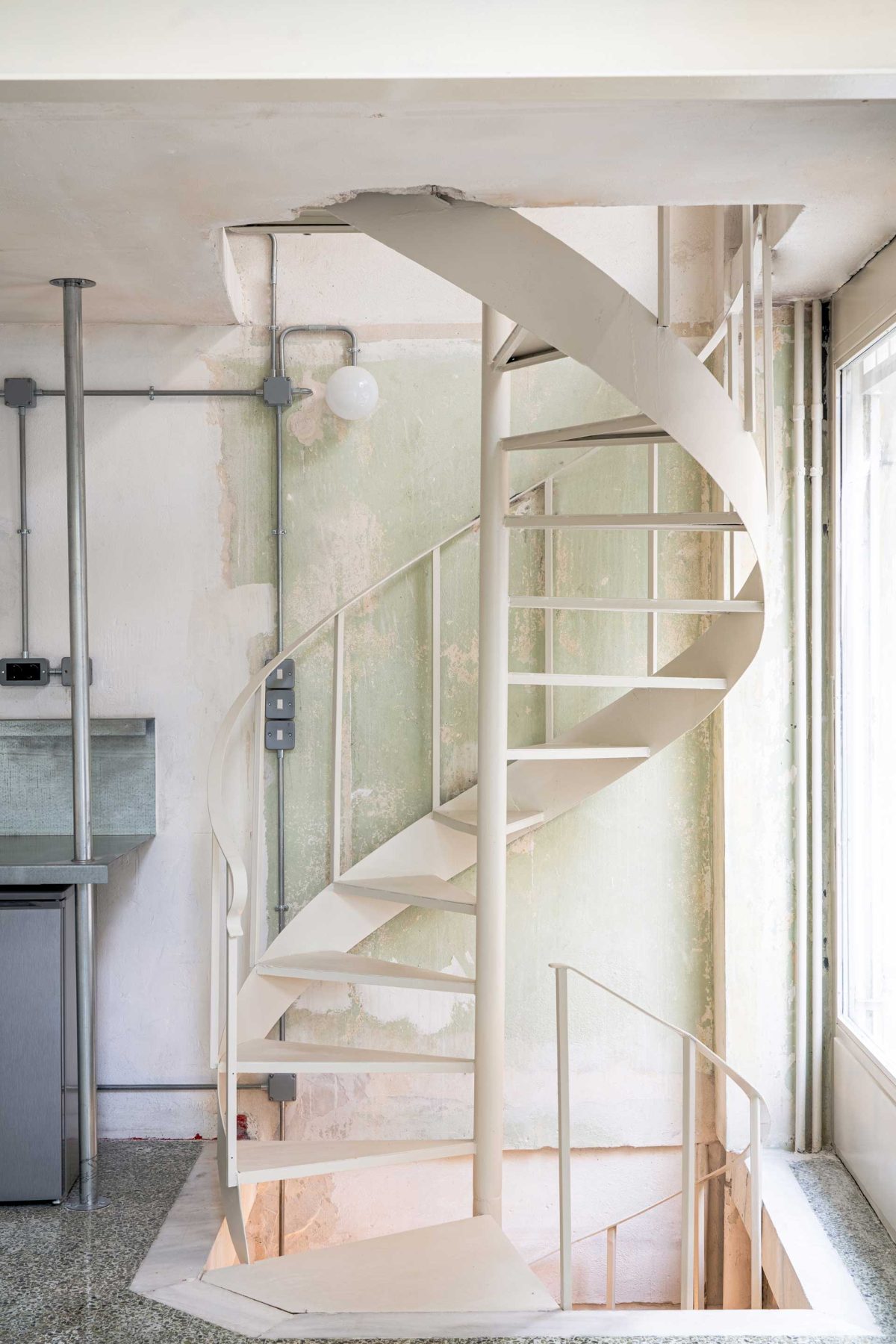 Archisearch Ioanna Vlachaki creates flexible live-work space SPIN47 in Neos Kosmos for architect Alice De Nardi