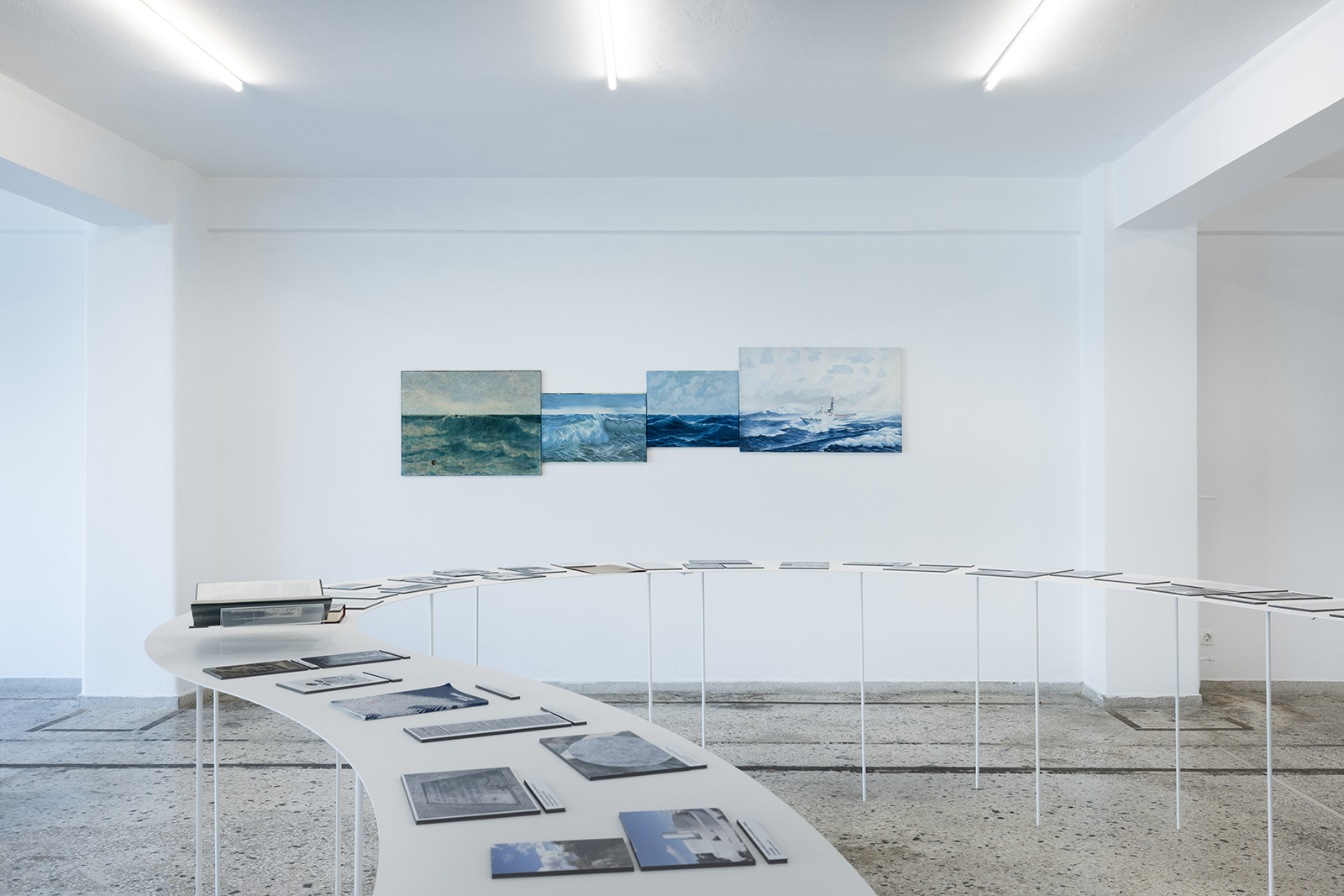 Archisearch Exhibition Design “The Sea Around Us” at TAVROS art space | Evita Fanou Architecture & Design