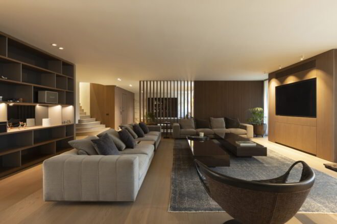 Archisearch - H HUB Lighting and Innovation by Kafkas επιμελήθηκε το σχεδιασμό φωτισμού μίας κατοικίας στο Ψυχικό