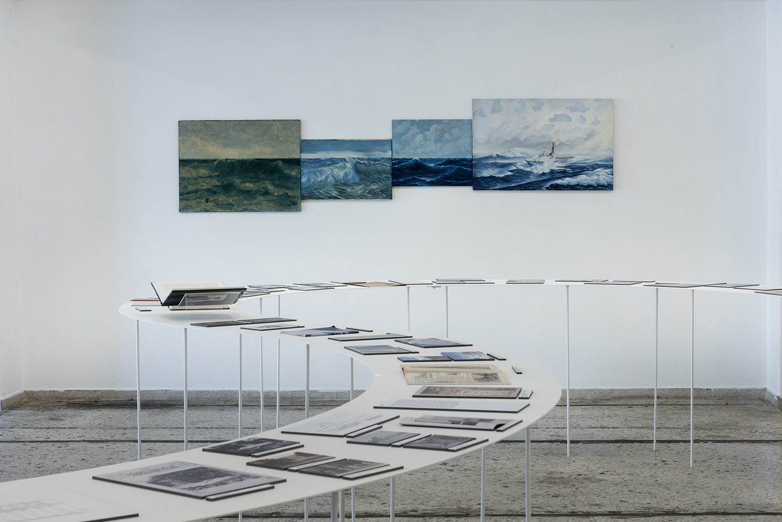 Archisearch Exhibition Design “The Sea Around Us” at TAVROS art space | Evita Fanou Architecture & Design