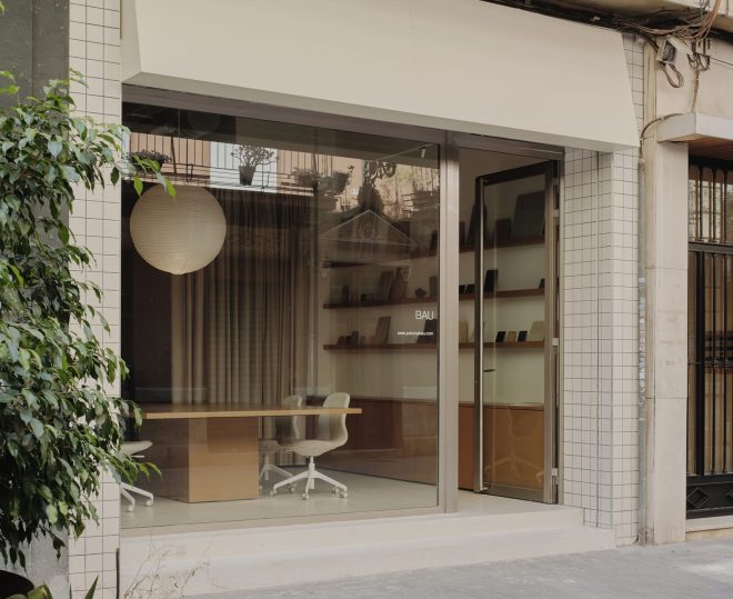 Archisearch - Sornells 21: Paloma Bau & T.O.T unite architecture and design in a shared Valencia workspace inspired by Tokyo’s urban culture.