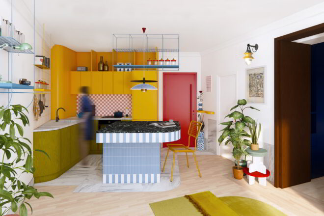 Archisearch - Μικρο-διαμέρισμα 35τ.μ. στην Αθήνα | από τους Oikonomakis Siampakoulis Architects