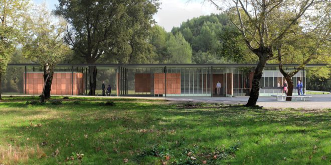 Archisearch - Ticket & shop office at Archaeological site of Olympia by FLUX office | won Merit at GRAIL Awards 2025