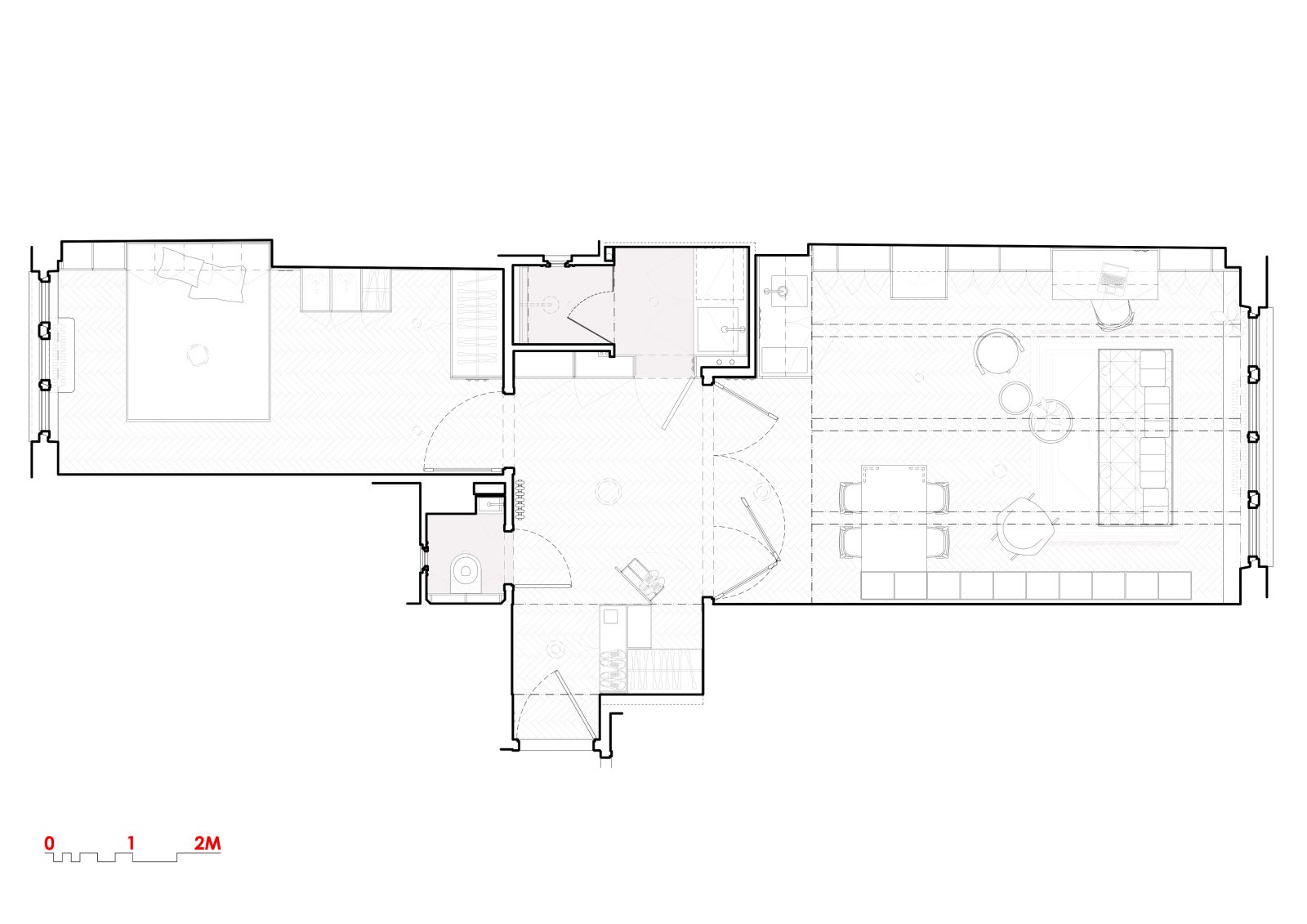Archisearch The Architect’s House: Martin Cenek renovates his own two-room 1930’s apartment in Prague as an architectural meditation