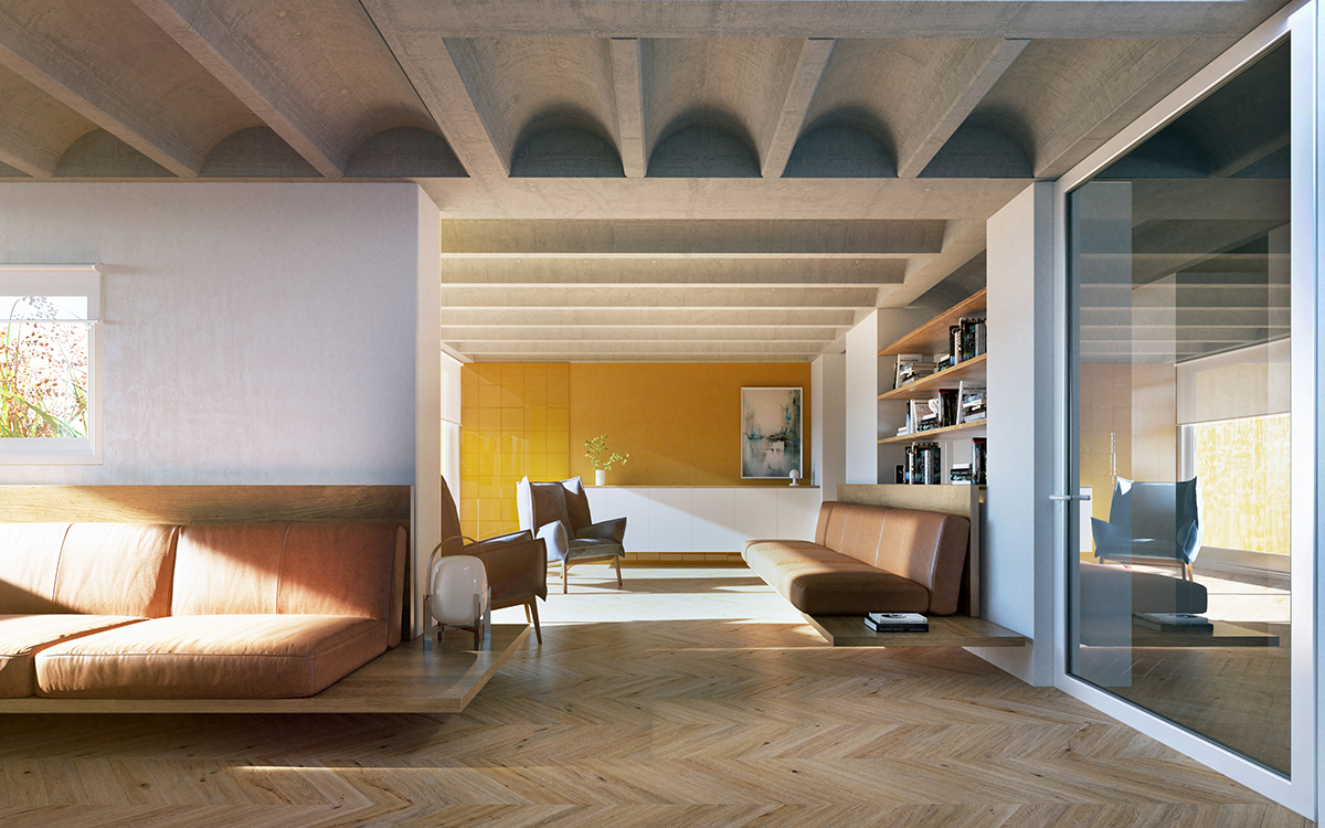 Archisearch ESCALES PARK, Duplex at Pedralbes, Barcelona | NOOK Architects