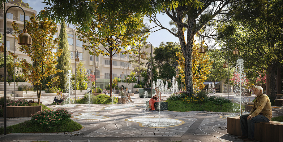 Archisearch New Farsala Square competition entry | by Ilias Oikonomakis of Oikonomakis Siampakoulis architects