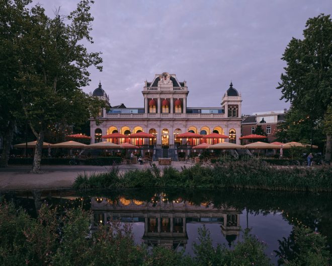 Archisearch - Café Vertigo: Studio Modijefsky gives a classic Amsterdam café a surreal new identity