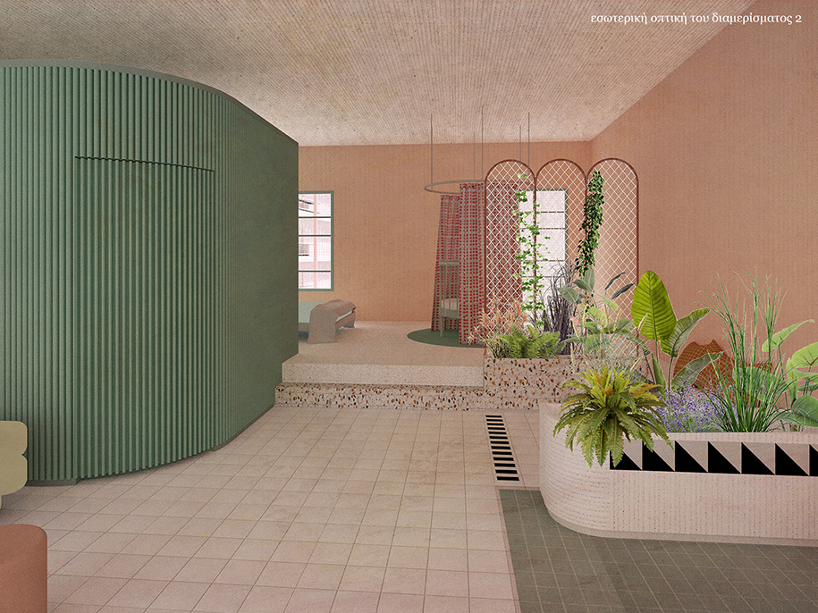 Archisearch Spartis, 25: The house between | Diploma project by Chara Agnanti & Meropi Konstantinidou