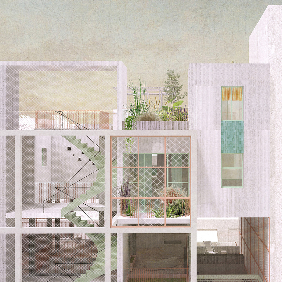 Archisearch Spartis, 25: The house between | Diploma project by Chara Agnanti & Meropi Konstantinidou