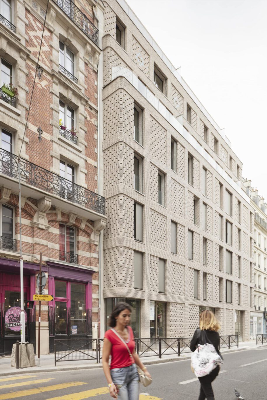 Archisearch Avenier Cornejo Architects completed a social housing development in the oldest Paris' street
