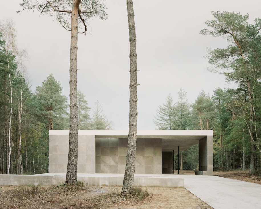 Archisearch Loenen Pavilion: A serene remembrance haven amid nature by KAAN Architecten