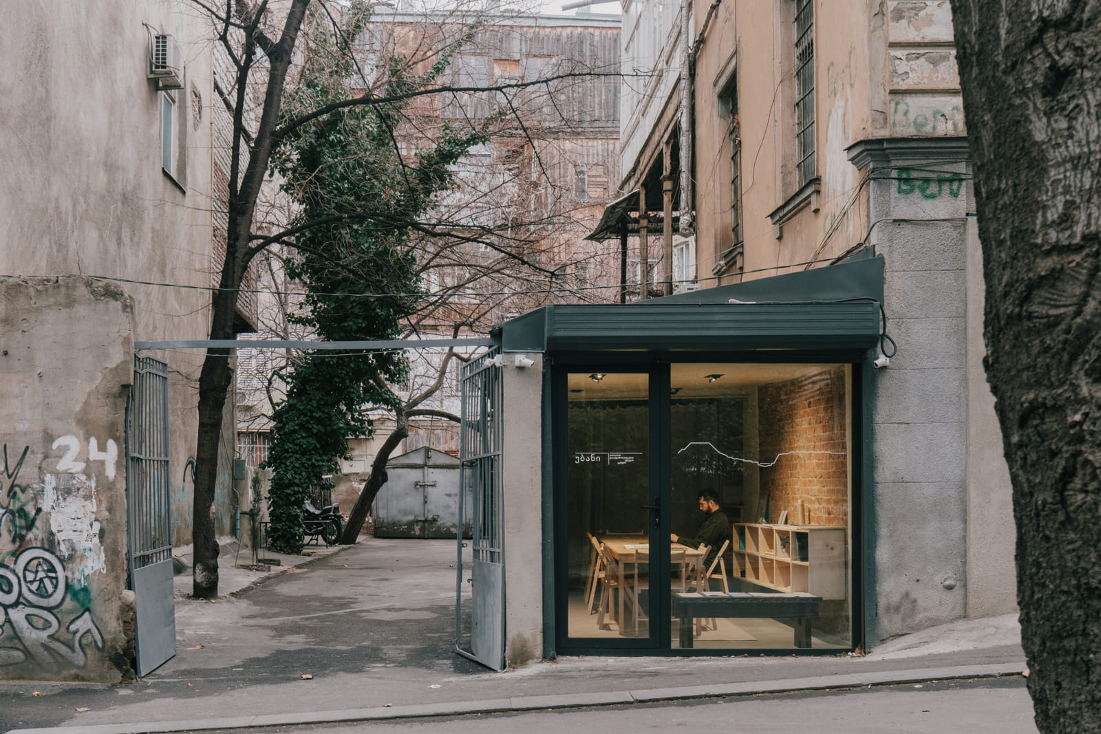 Archisearch Ubani Garage: the Architect’s Office Becomes a Laboratory for the City in Tbilisi, Georgia