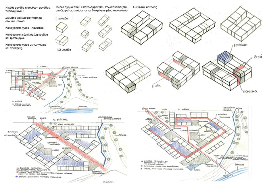 Archisearch Φοιτητικές κατοικίες στην Αλεξανδρούπολη | Διπλωματική Εργασία από την Ειρήνη-Ραφαέλα Ισαακίδου, την Ελένη Ποσνακίδου, τον Παναγιώτη Σταυριανό