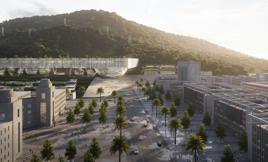 Archisearch Dominique Perrault Architecture & Zhubo Design Co win First Prize in the international competition for the Shenzhen Institute of Design and Innovation