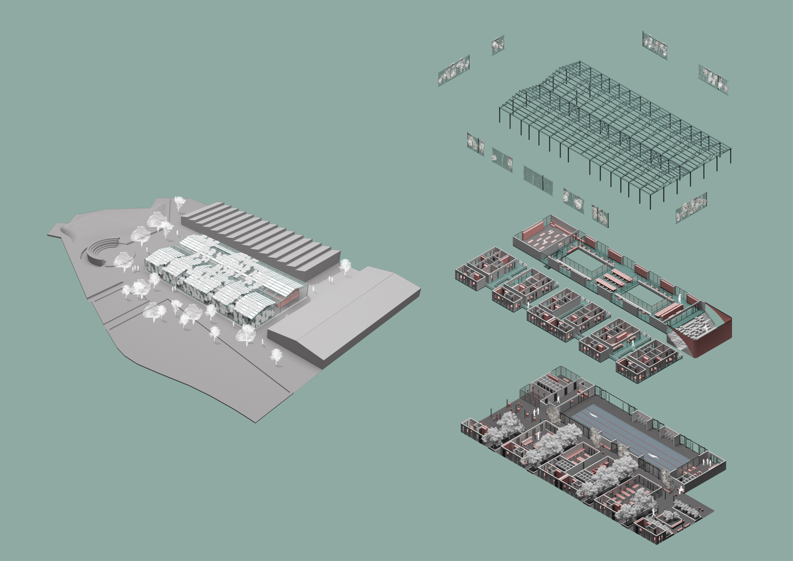 Archisearch YoUth Campus : Multifunctional Hub | Diploma thesis by Elli Koutsogianni & Patila Dimitra