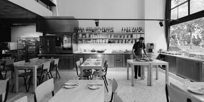 Archisearch - Akra restaurant in Pangrati, Athens | by Myrto Kiourti