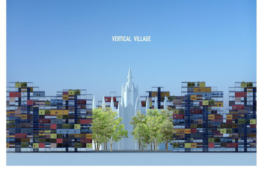 Archisearch Vertical Village - Domestic Space |  Pandemic Architecture Top50