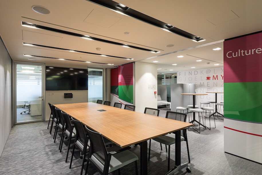 Archisearch Asset Office Interiors equip the new offices of Astellas Pharmaceutical in Maroussi