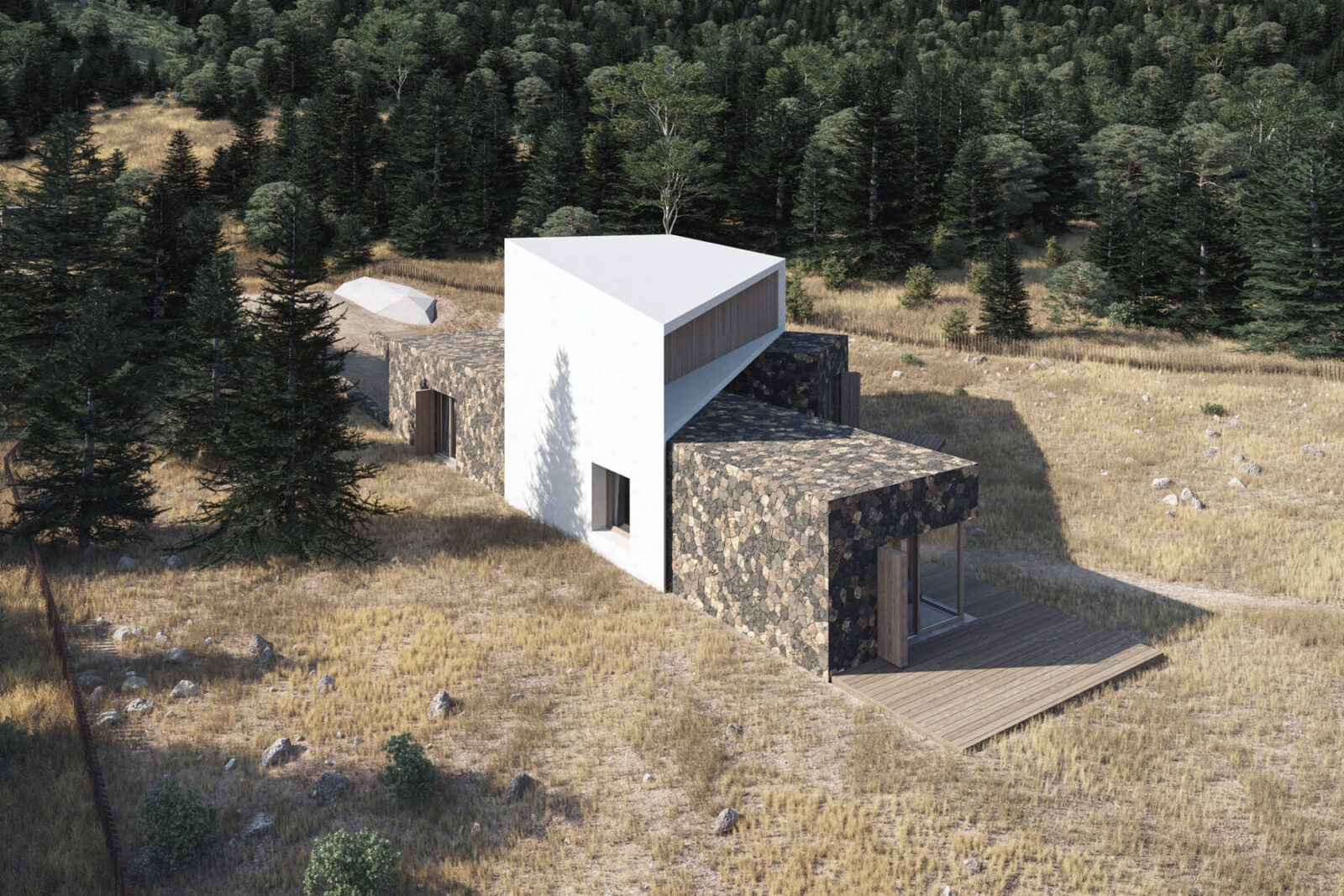 Archisearch Snowfall House at Kalavryta, Achaea | by dotn architects