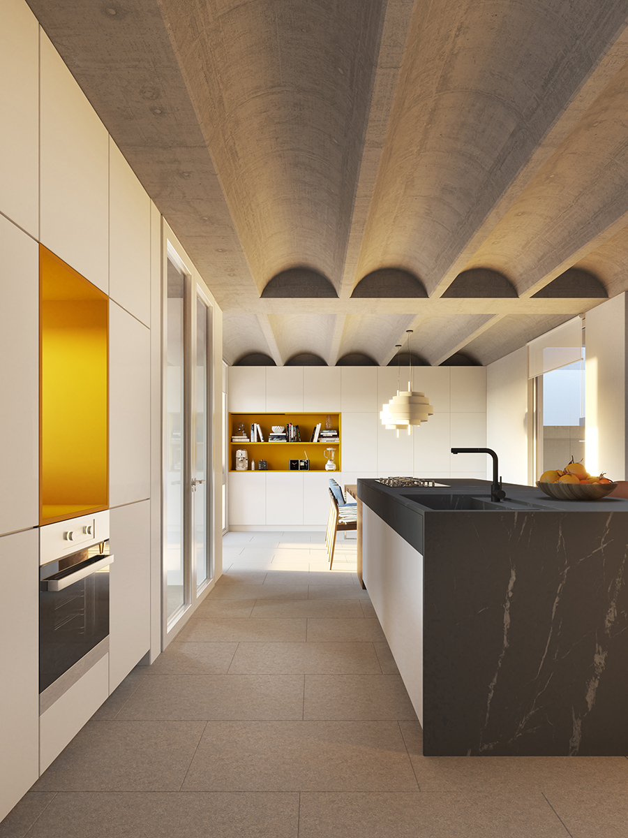 Archisearch ESCALES PARK, Duplex at Pedralbes, Barcelona | NOOK Architects