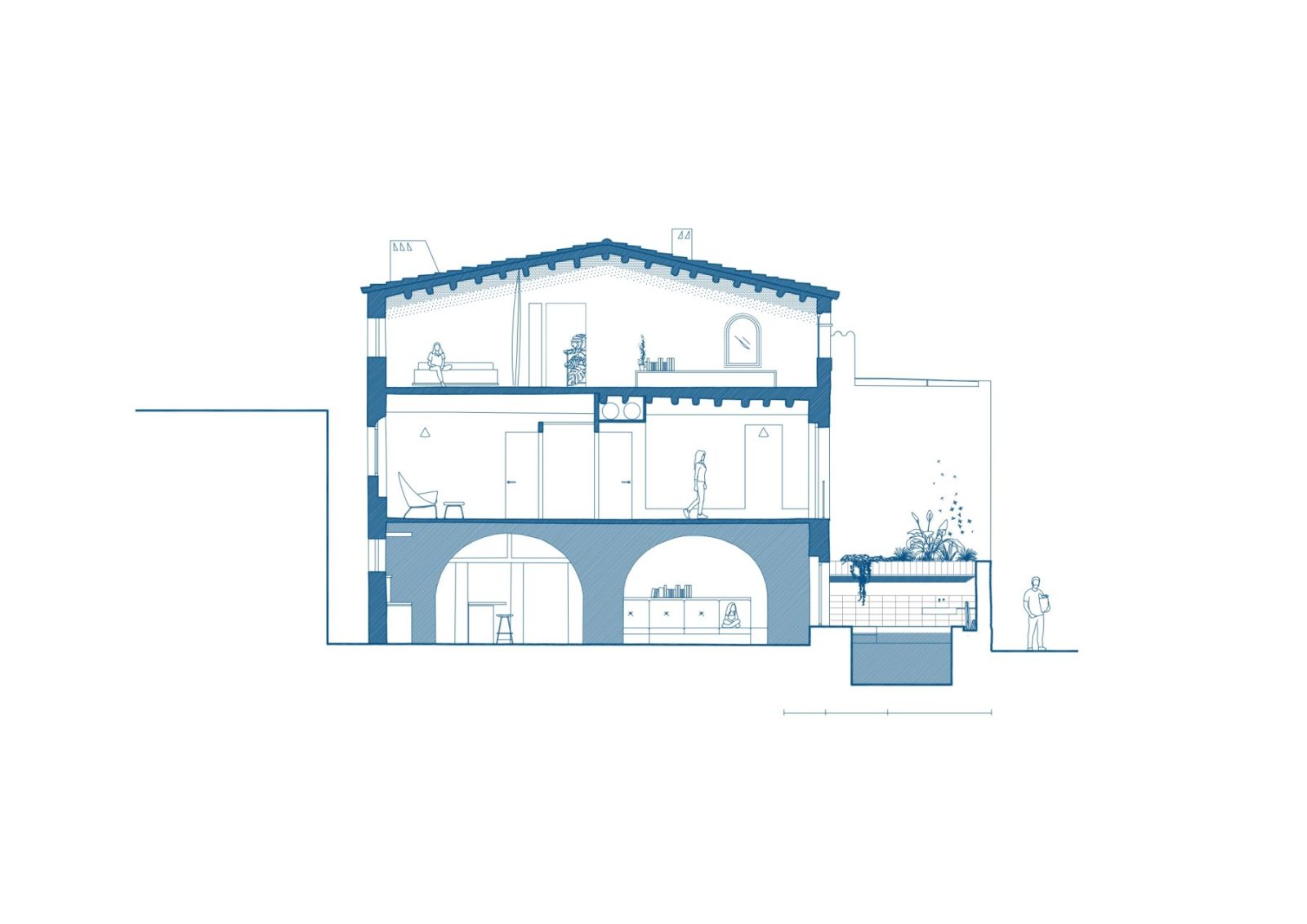 Archisearch A Whimsical Reuse: Inhabiting a Former Carpentry Workshop by Clara Crous Arquitectura