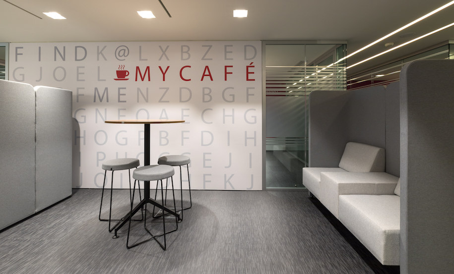 Archisearch Asset Office Interiors equip the new offices of Astellas Pharmaceutical in Maroussi