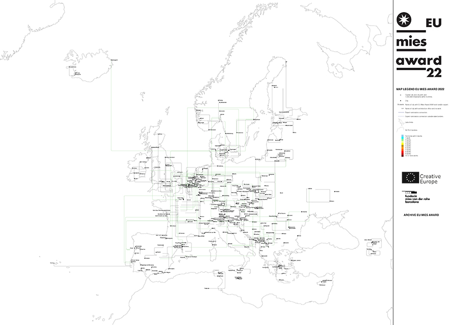 Archisearch The EU Prize for Contemporary Architecture – Mies van der Rohe Award presents the first list of 449 works competing in the #EUMiesAward2022 | Greek nominees