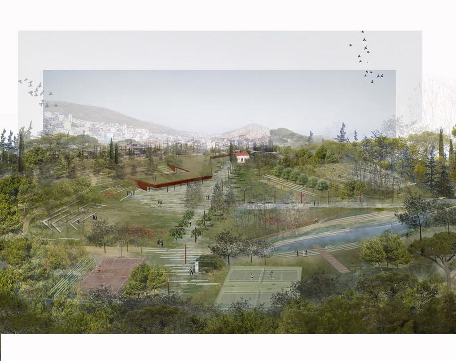 park, regeneration, reuse, cmetery, Neapoli, Athens, topio7, competition, 1st prize, landscape, διαγωνισμός, Νίκαια, Νεάπολη, Katerina Andritsou, Panita Karamanea, Thanasis Polyzoidis