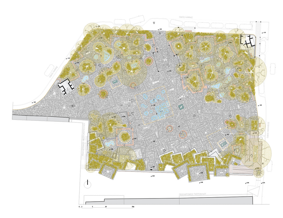 Archisearch New Farsala Square competition entry | by Ilias Oikonomakis of Oikonomakis Siampakoulis architects