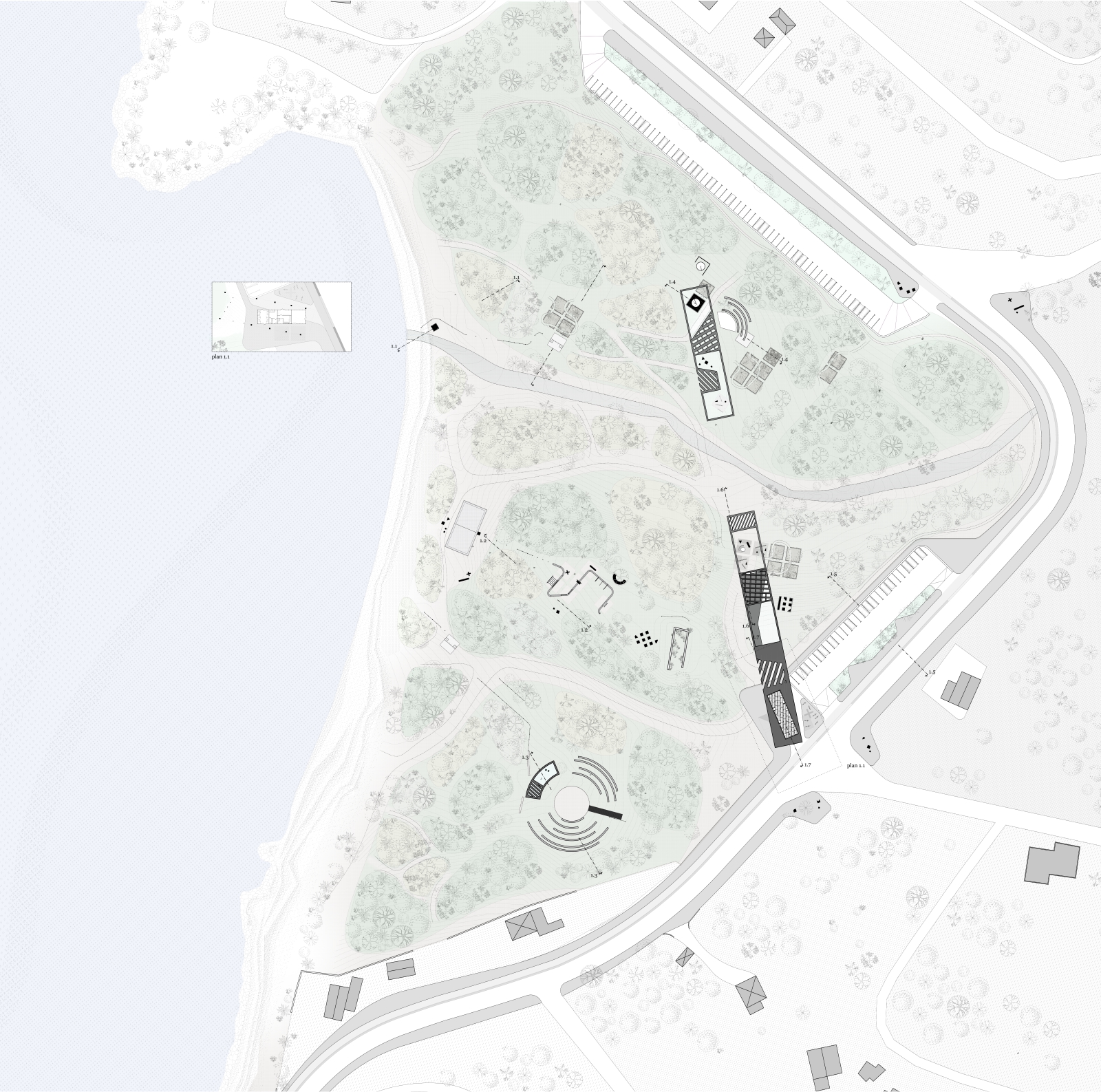 Archisearch Coast to Coast_ 3rd Prize - Porto Heli seafront design competition | by Object-e