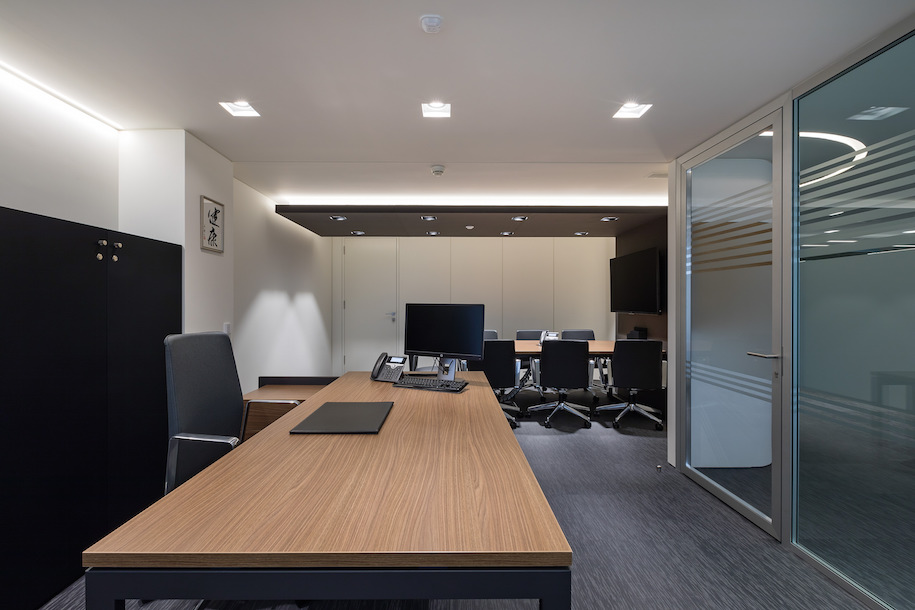 Archisearch Asset Office Interiors equip the new offices of Astellas Pharmaceutical in Maroussi