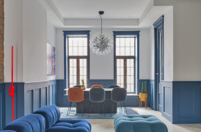 Archisearch - Olbos Studio renovates a Bed-Stuy townhouse with elegant playfulness