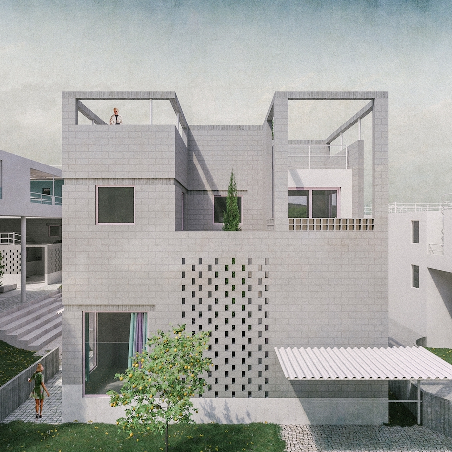 Archisearch Poly/Mono: Proposal for a social housing complex in Limassol, Cyprus by object-e