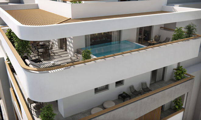 Archisearch - Πολυκατοικία URBAND | σχεδιασμός από την Ανδριανή Πάνου-Παπαθεοδώρου, κατασκευή από την Επίκυκλος