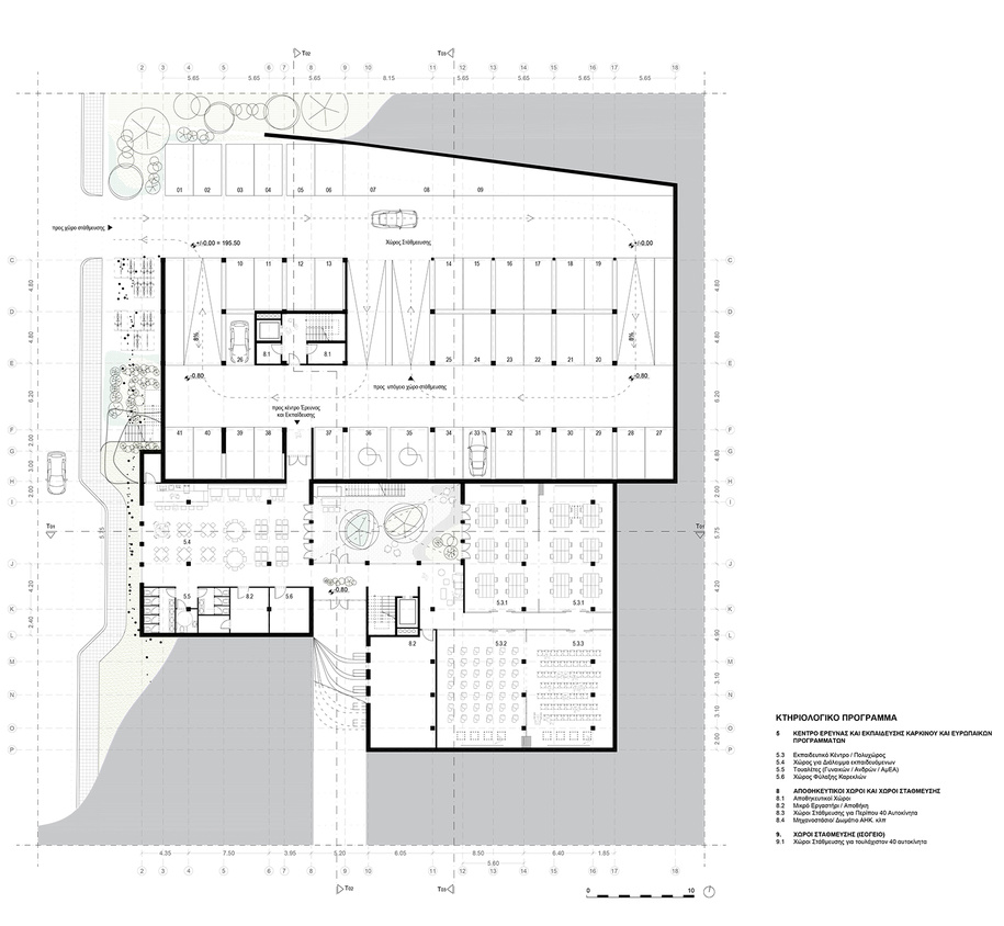 Archisearch A Courtyard for Cancer Care | Competition entry by NYDE studio for the New Centre of the Cyprus Association of Cancer Patients and Friends