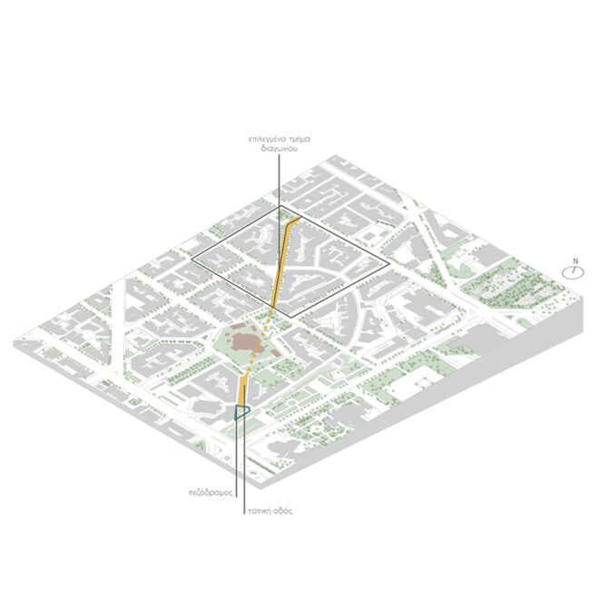 Archisearch Rotunda’s Superblock [4 0 o 6 3’, 2 2 o 9 5’]: implementation of tactical urbanism strategies in the area of Rotunda in Thessaloniki | Diploma thesis by Olga Strongylou