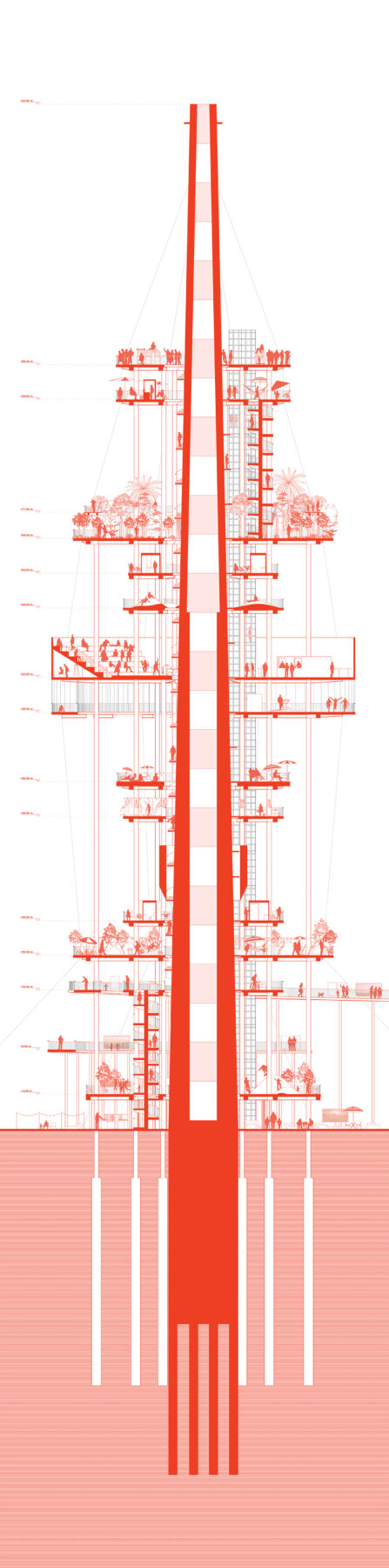 Archisearch FOUGARO: Public life scenarios on urban balconies | Diploma thesis by Eirini Bravou