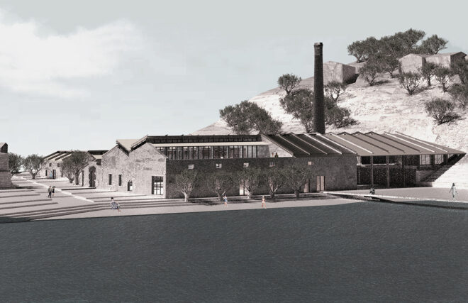 Archisearch - Sailing club at Paxos: Re-use of the Anemogiannis olive factory | A diploma thesis by Vlachokyriakou Georgia & Chalouli Alexia