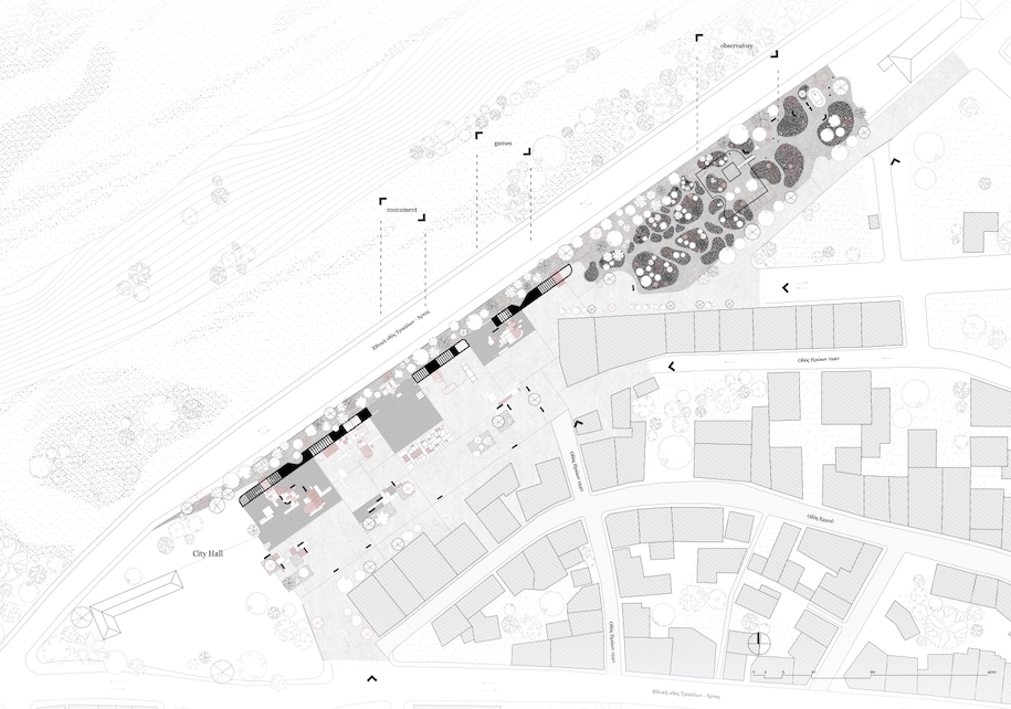 Archisearch Object-e wins honorable mention in the competition for the Redesign of an Urban Square in Pyli, Greece