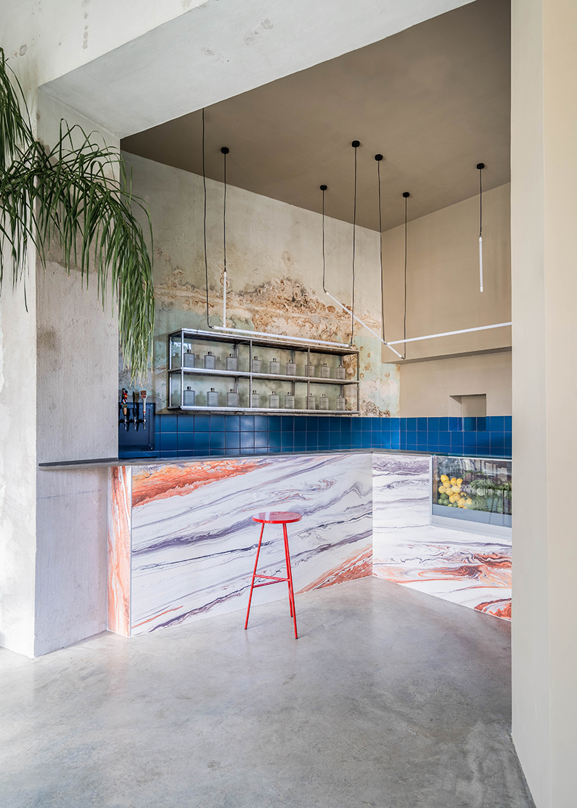 Archisearch STUDIOTAMAT completes the new restaurant TRE DE TUTTO in Rome: how beautiful Garbatella is!