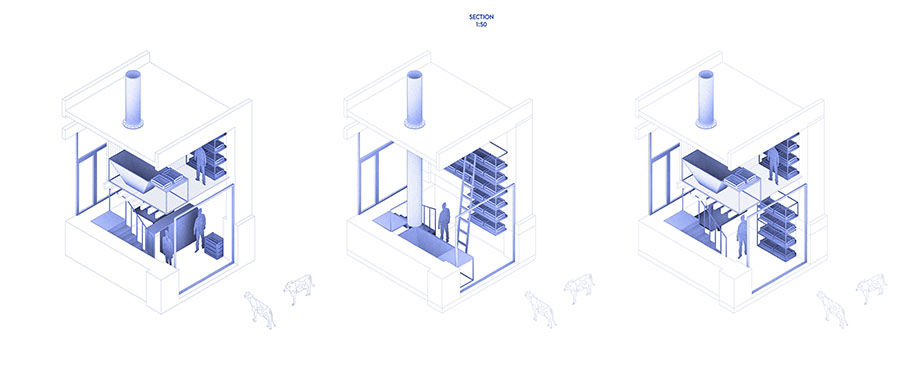 Archisearch Urban Vegan Factory | Design Project by Vivi Malea, Marianna Mpagordaki, George Pakalidis