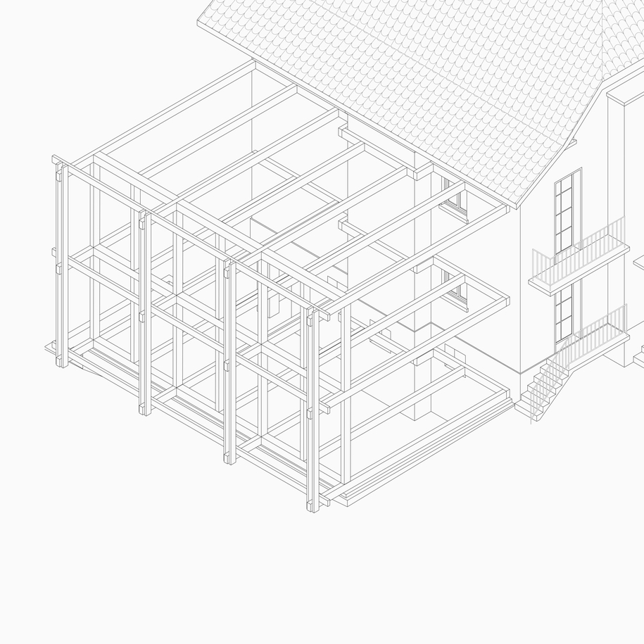 Archisearch Rebhalde_House extension in Brügg | by Atelier 4036 architecture office