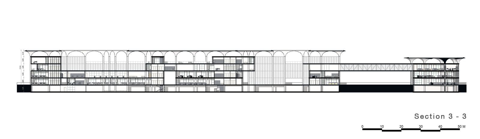 Archisearch Architectural competition “New EYDAP water supply company headquarters in Galatsi” proposal by PLINTHOS Architects