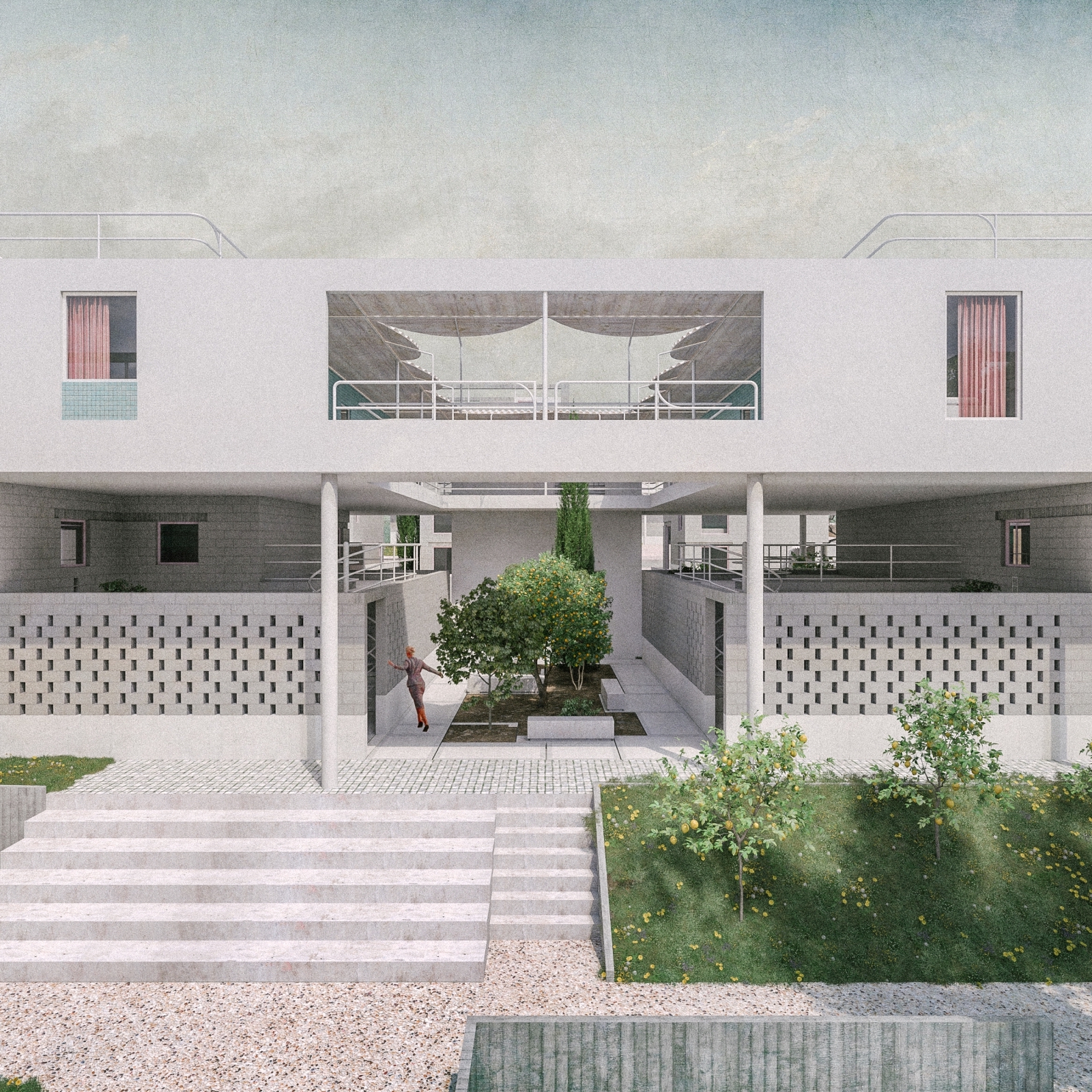 Archisearch Poly/Mono: Proposal for a social housing complex in Limassol, Cyprus by object-e